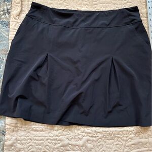 Calloway Black Pleated Golf Skorts